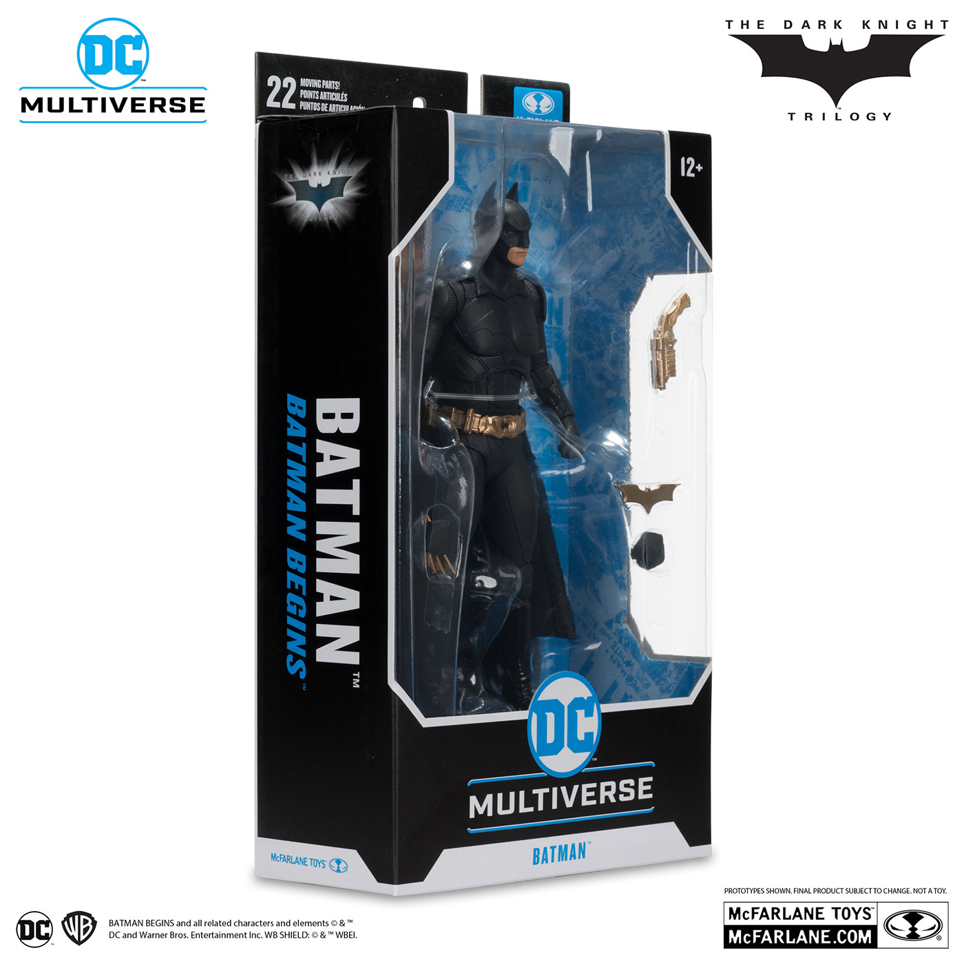 DCマルチバース/ BATMAN BEGINS: バットマン 7インチ アクションフィギュア