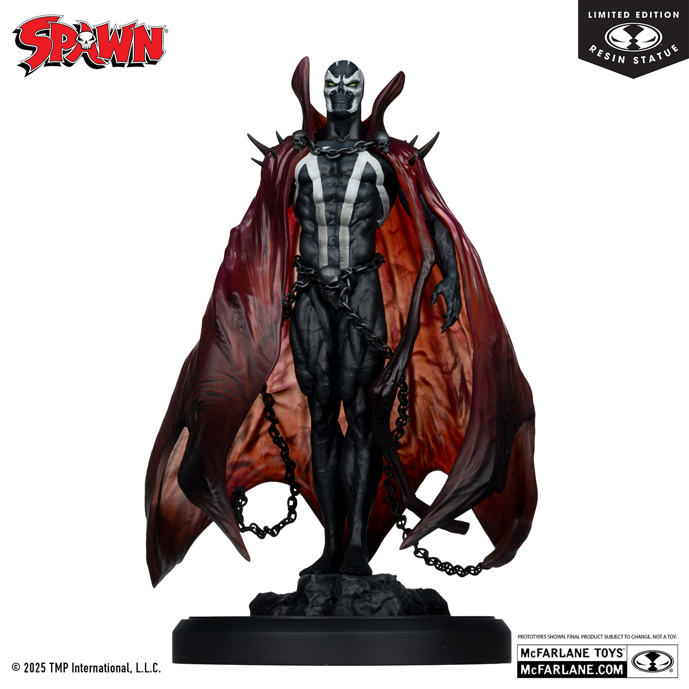 SPAWN ブラック・ホワイト＆レッド・オールオーバー/ スポーン by