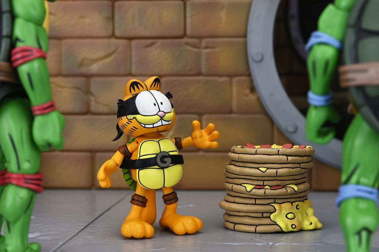 豆魚雷限定】TMNT Archie Comics × Garfield/ ガーフェロ & オーディ