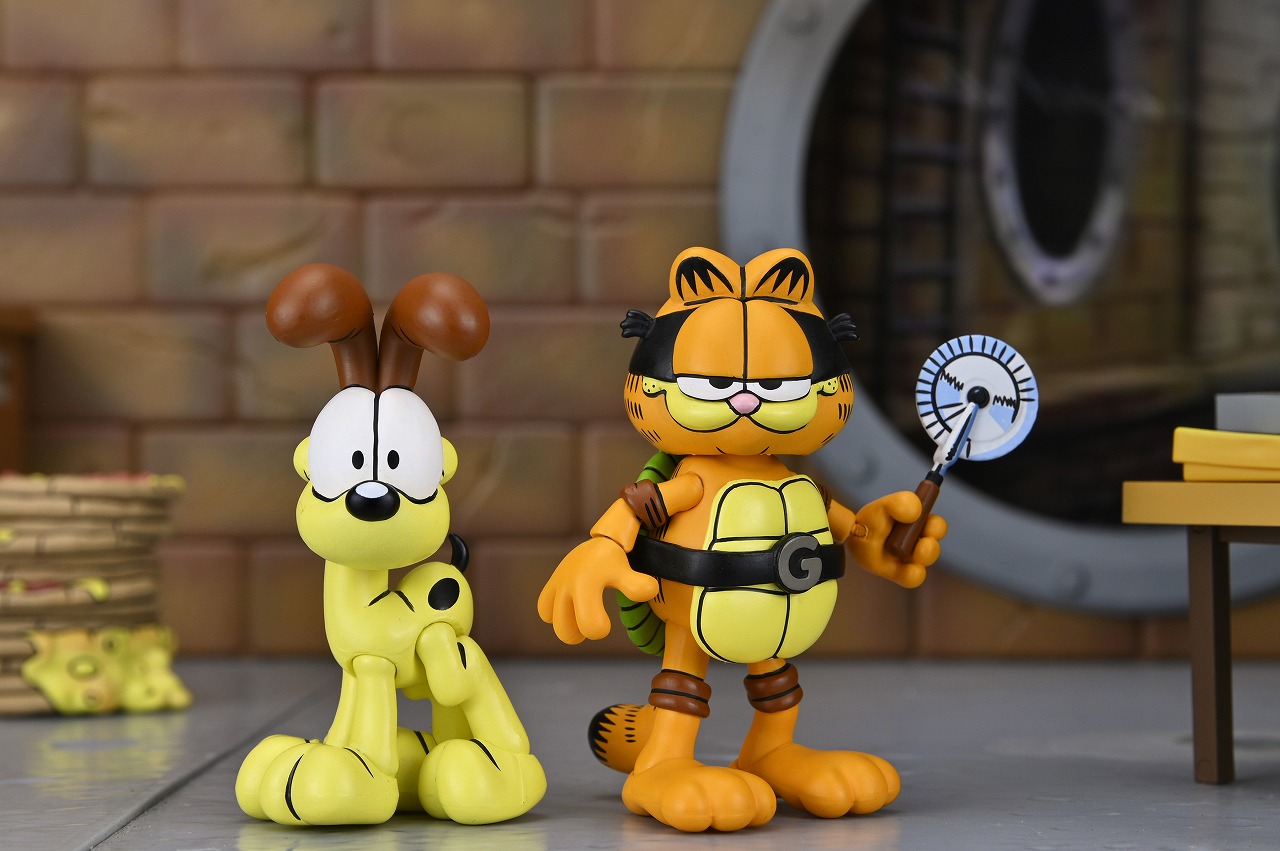 豆魚雷限定】TMNT Archie Comics × Garfield/ ガーフェロ & オーディ