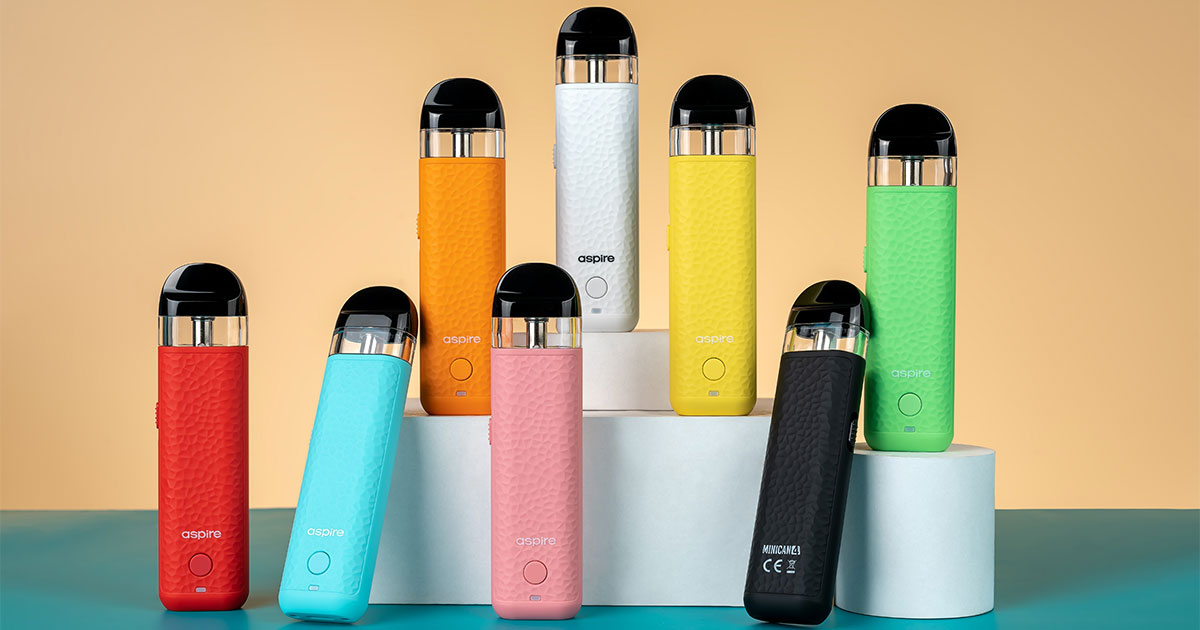 Aspire Minican4 Podの使い方 日本語説明書ページ | フレキチ商品