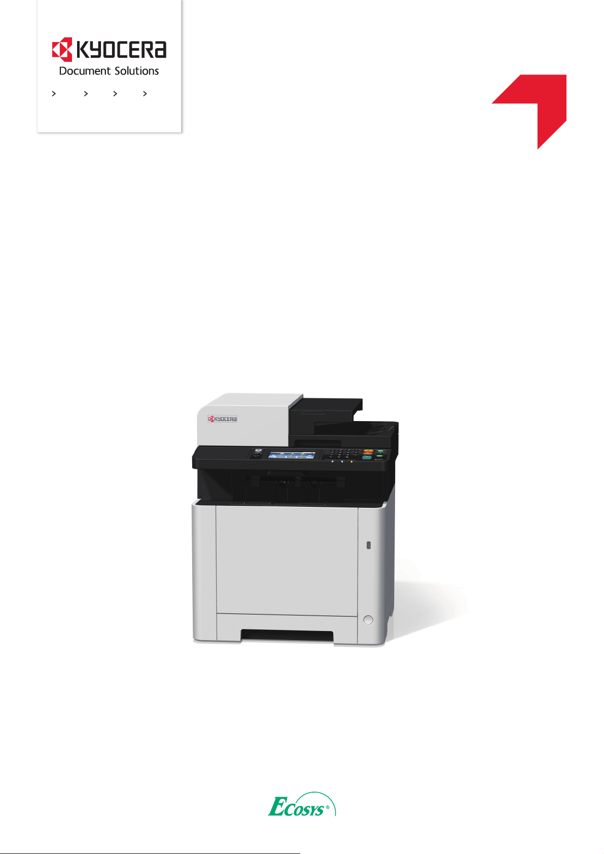 説明書 京セラ ECOSYS M5526cdw 多機能プリンター