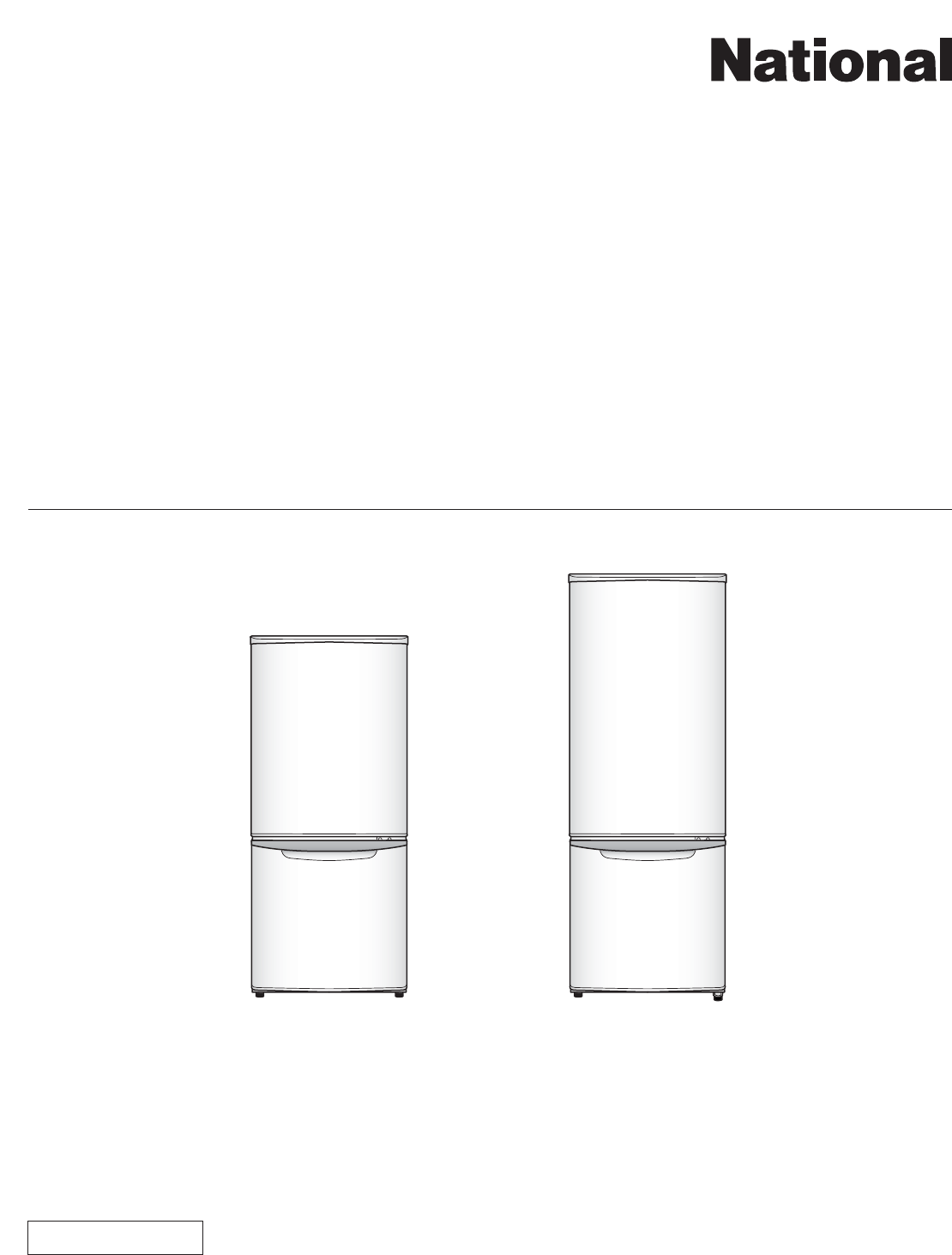 説明書 ナショナル NR-B143J 冷蔵庫-冷凍庫