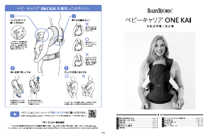 Babybjörn ベビーキャリア のマニュアル