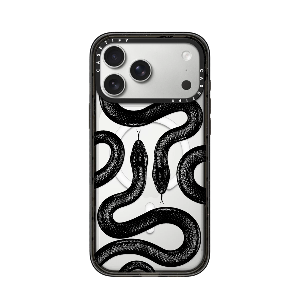 Casetify Black Kingsnake Case For iPhone | NZCases