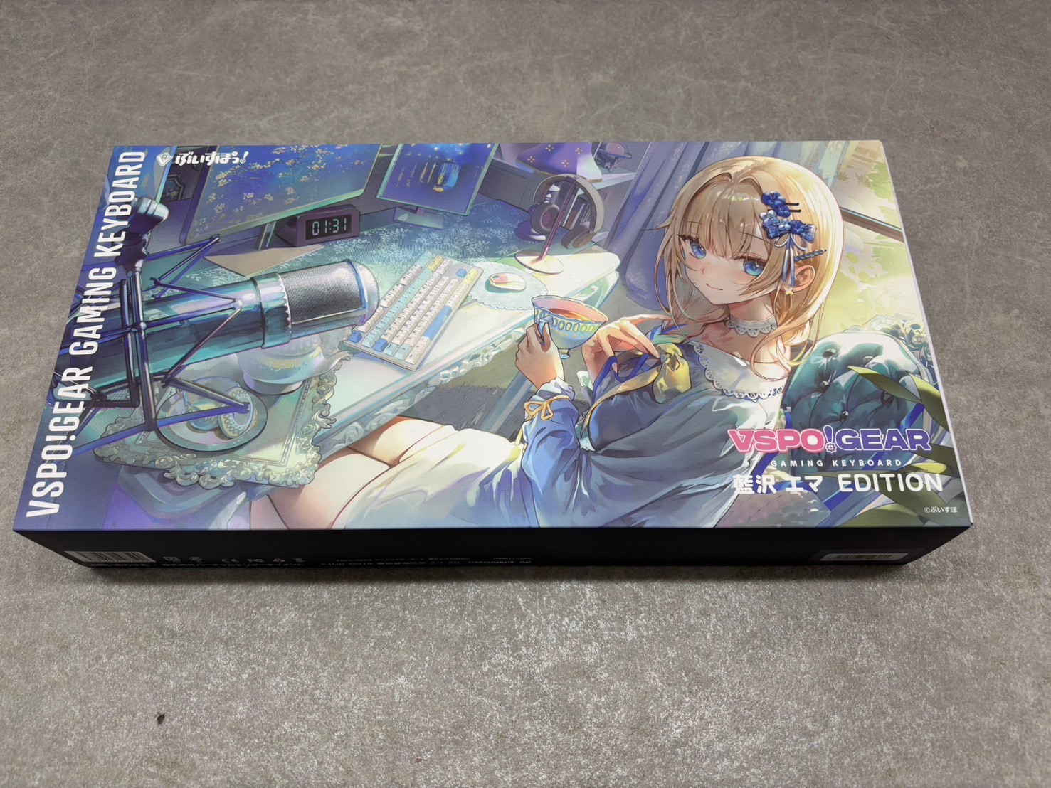 アイドル】ぶいすぽっ！藍沢エマ ゲーミングキーボード入荷です