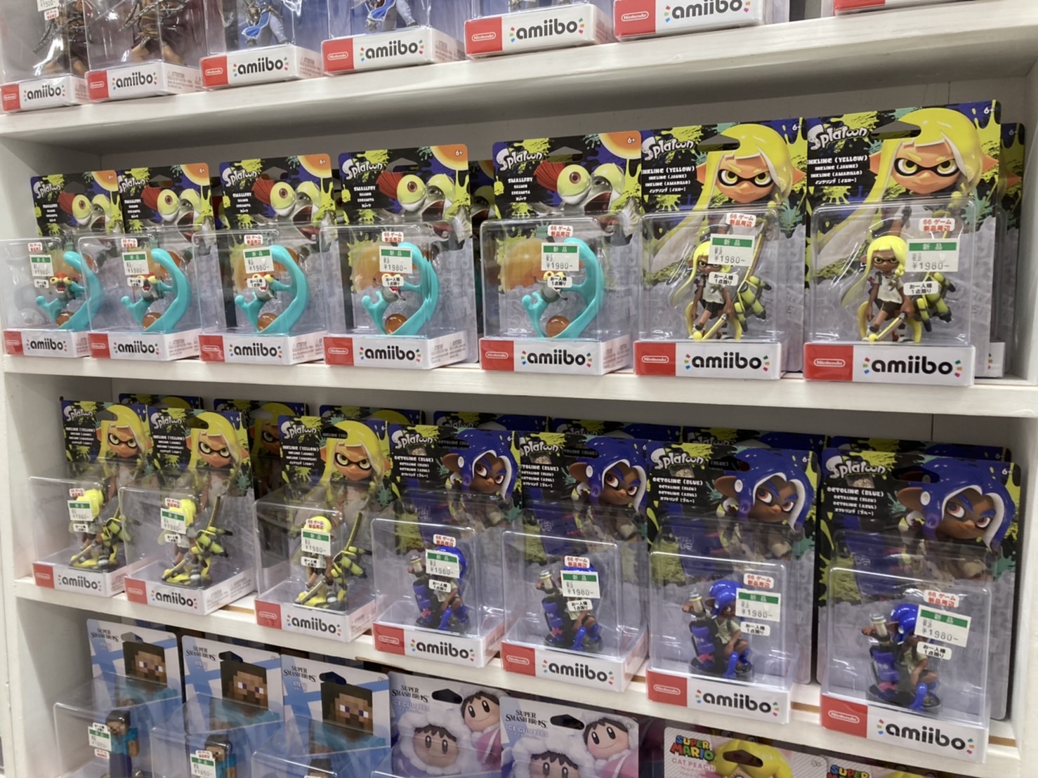 スプラトゥーン3 amiibo〉入荷しました！ - 万代書店 伊勢崎店