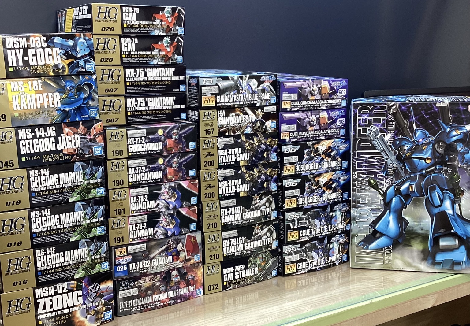 □ガンプラHGシリーズ たくさん買取させていただきました