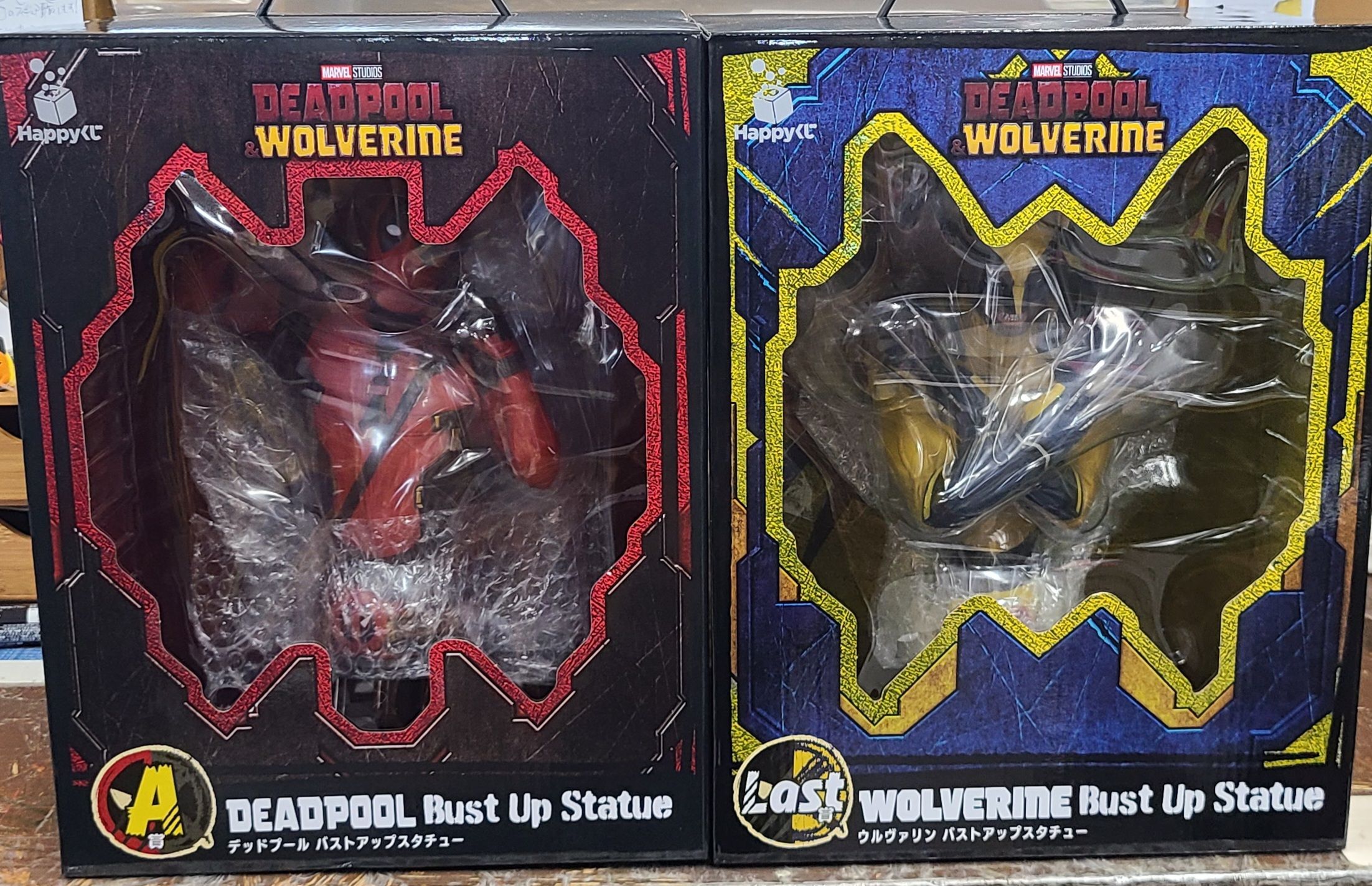 デットプール&ウルヴァリン 一番くじ デッドプールとウルヴァリンが