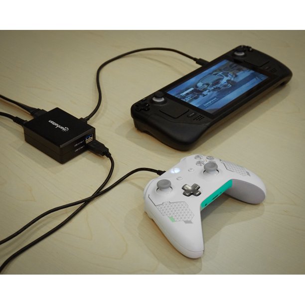 Steam Deck Travel Docking Station | USB Power Adapter/Charger 3