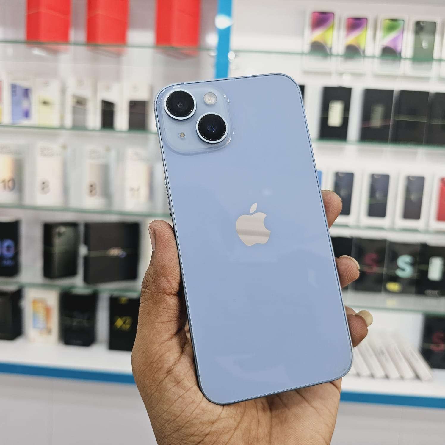 iPhone 14 256GB Blue Color – Mania Mobiles – Innovation Meets Your