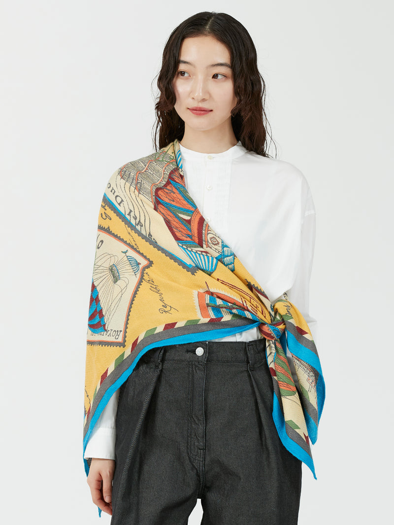 ウールシルクストールヘリンボーン織120＞タンブル – manipuri