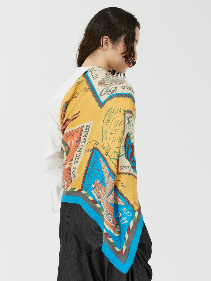 ウールシルクストールヘリンボーン織120＞タンブル – manipuri