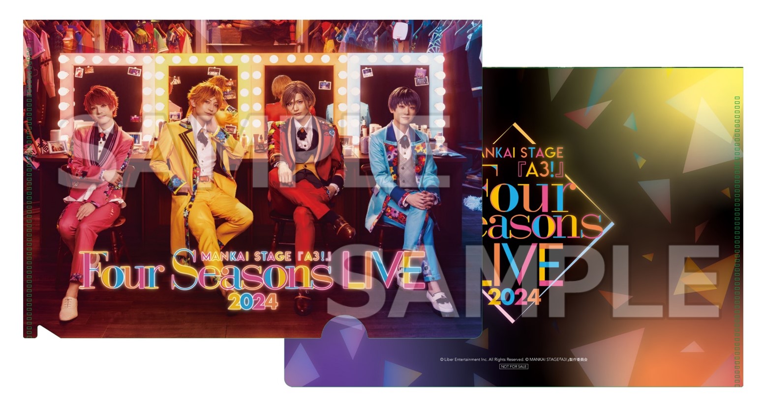 MANKAI STAGE『A3!』～Four Seasons LIVE 2024～ 会場でのCD・Blu-ray