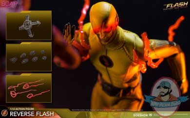 Dc Comics 1:12 The Flash TV Reverse Flash Figure Soap Studio | Man