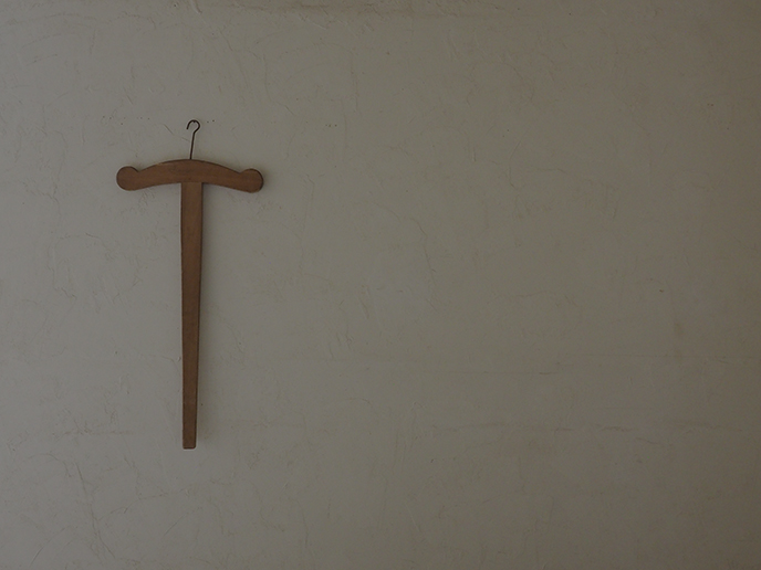 ベルギー アンティーク 木製クロスハンガー | MANSIKKA