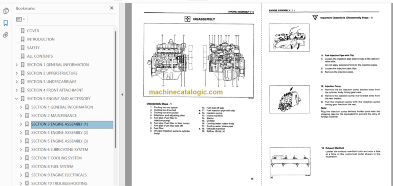 ちえページ Hitachi ZX170W-5B Wheeled Excavator Full Parts Catalog