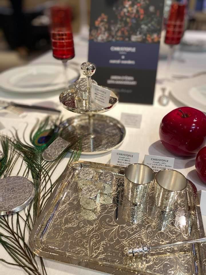 クリストフル「ジャルダン・エデン」10周年のスタイリング