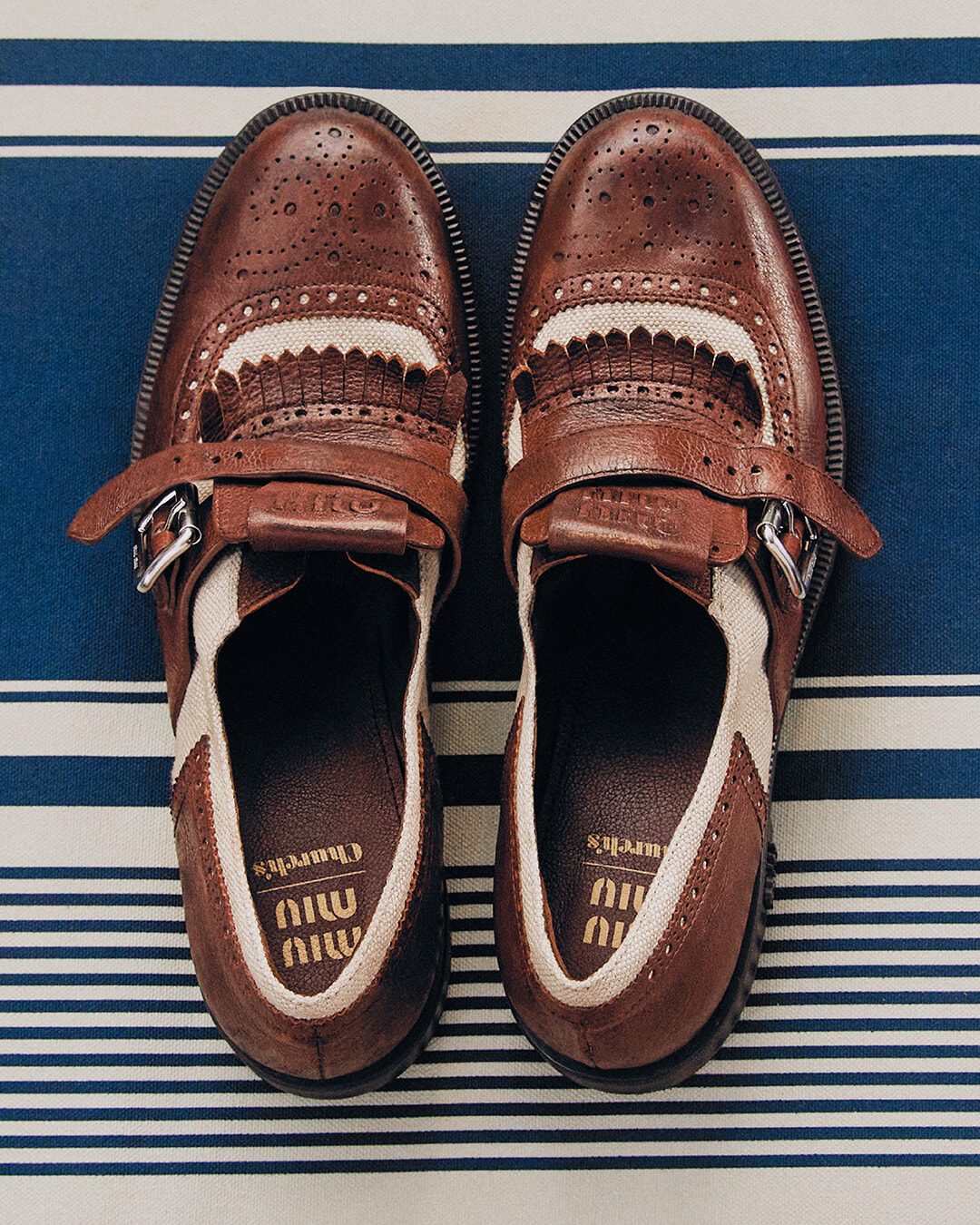 ミュウミュウとチャーチのコラボレーション第二弾！｜Fashion