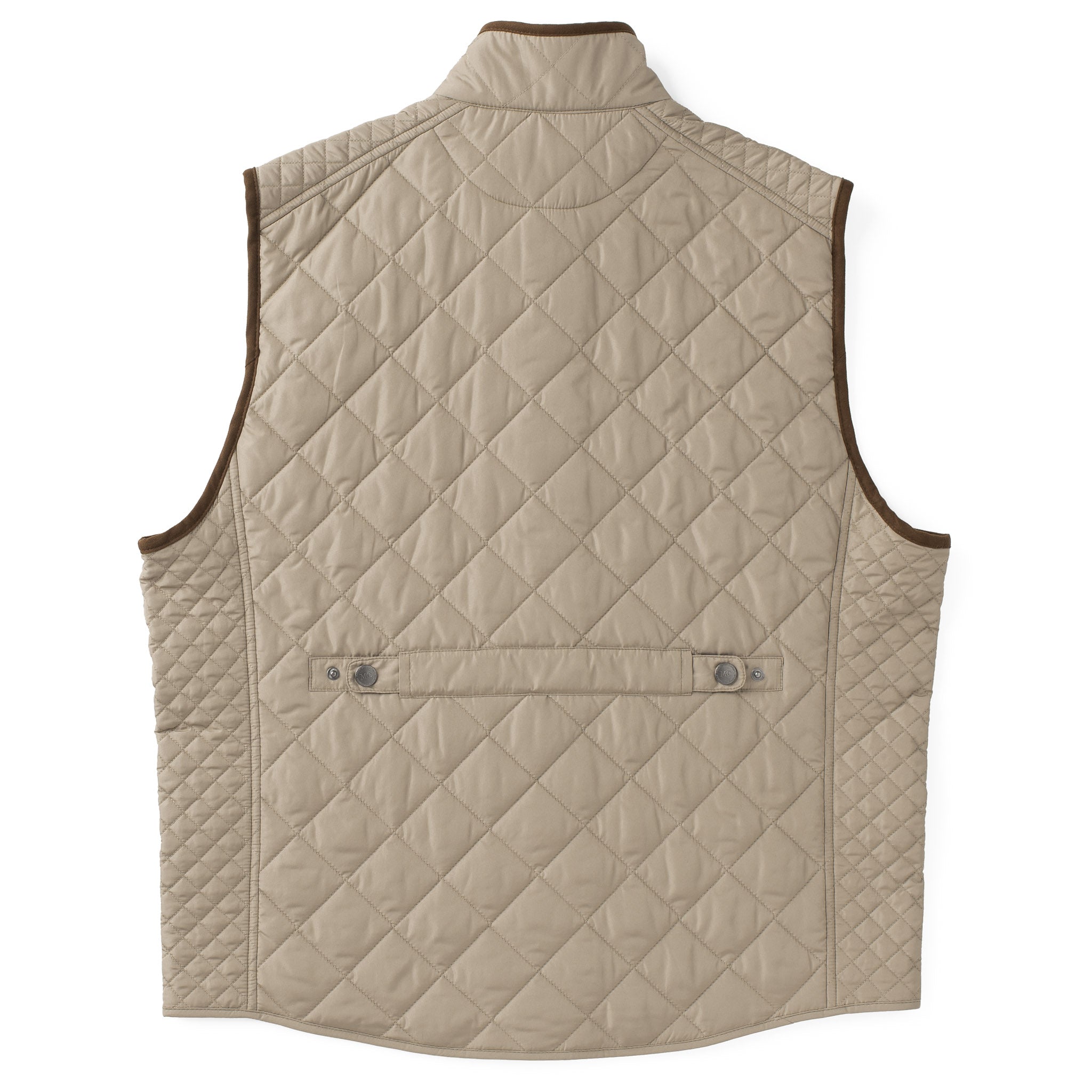 Greenville Diamond Quilted Nylon Vest - Madison Creek Outfitters