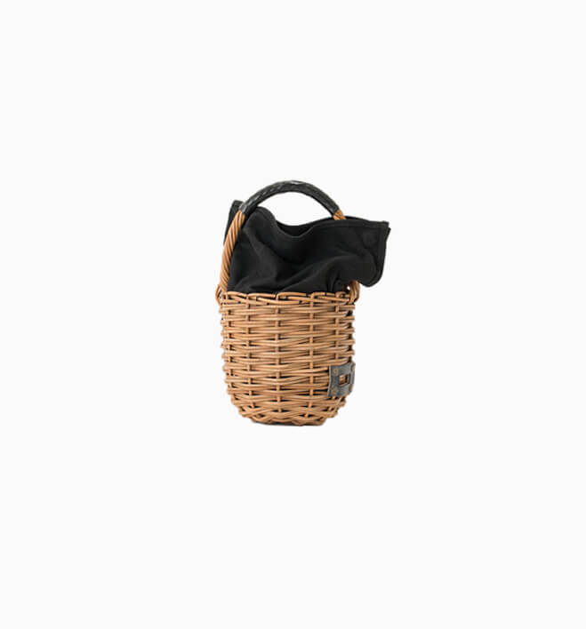 ebagos ブライドル・ウィングラウンドバスケット （ブライドルマグ