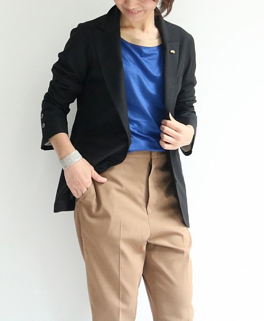 シャルロットパンツ」キャメルCharlotto PantsAtaraxia アタラクシア