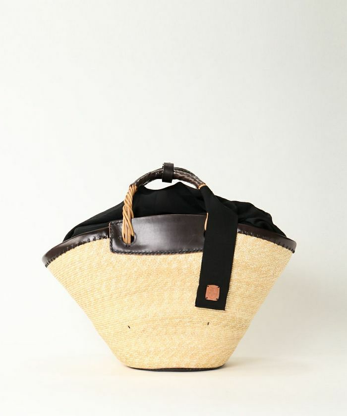 ebagos扇型バッグ ストロー4.5ミリブレード BLACK エバゴス