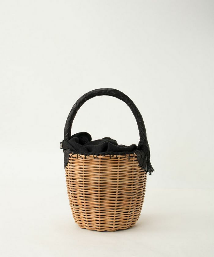 ebagos Amu Amu・バスケットバケツ BLACKエバゴス | マドリガル公式