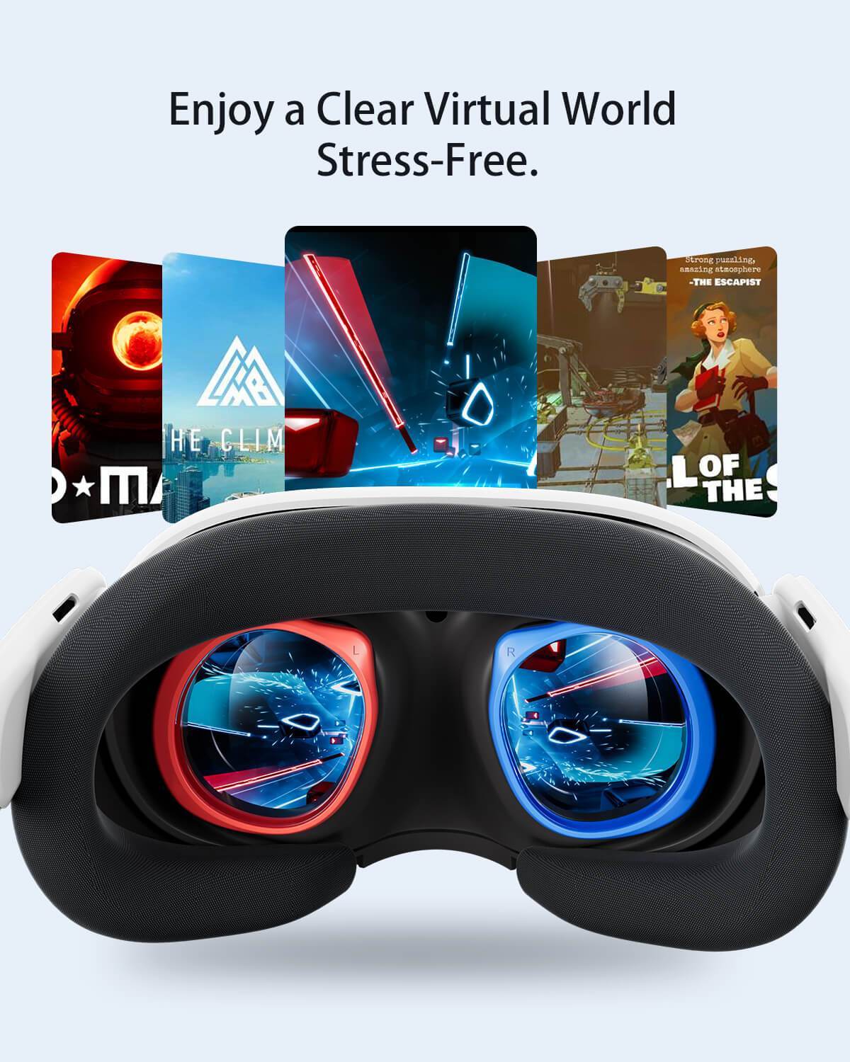 MaeckerVR Quest 3 Prescription Lenses with Blue Light Protect