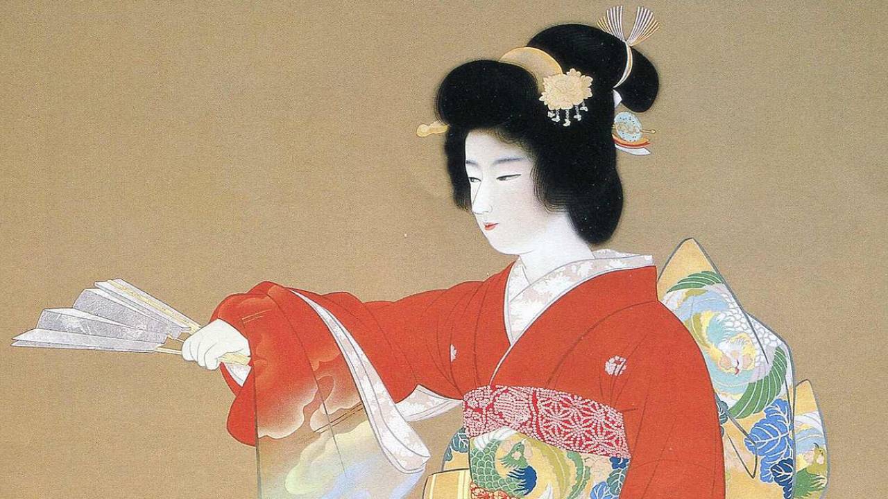 キタキターーッ！日本画家・上村松園の代表作「序の舞」が修復完了し