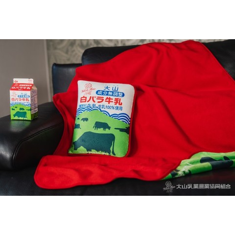 大山乳業農協の「白バラ牛乳」ブランケットが可愛いよ♡ | ライフ