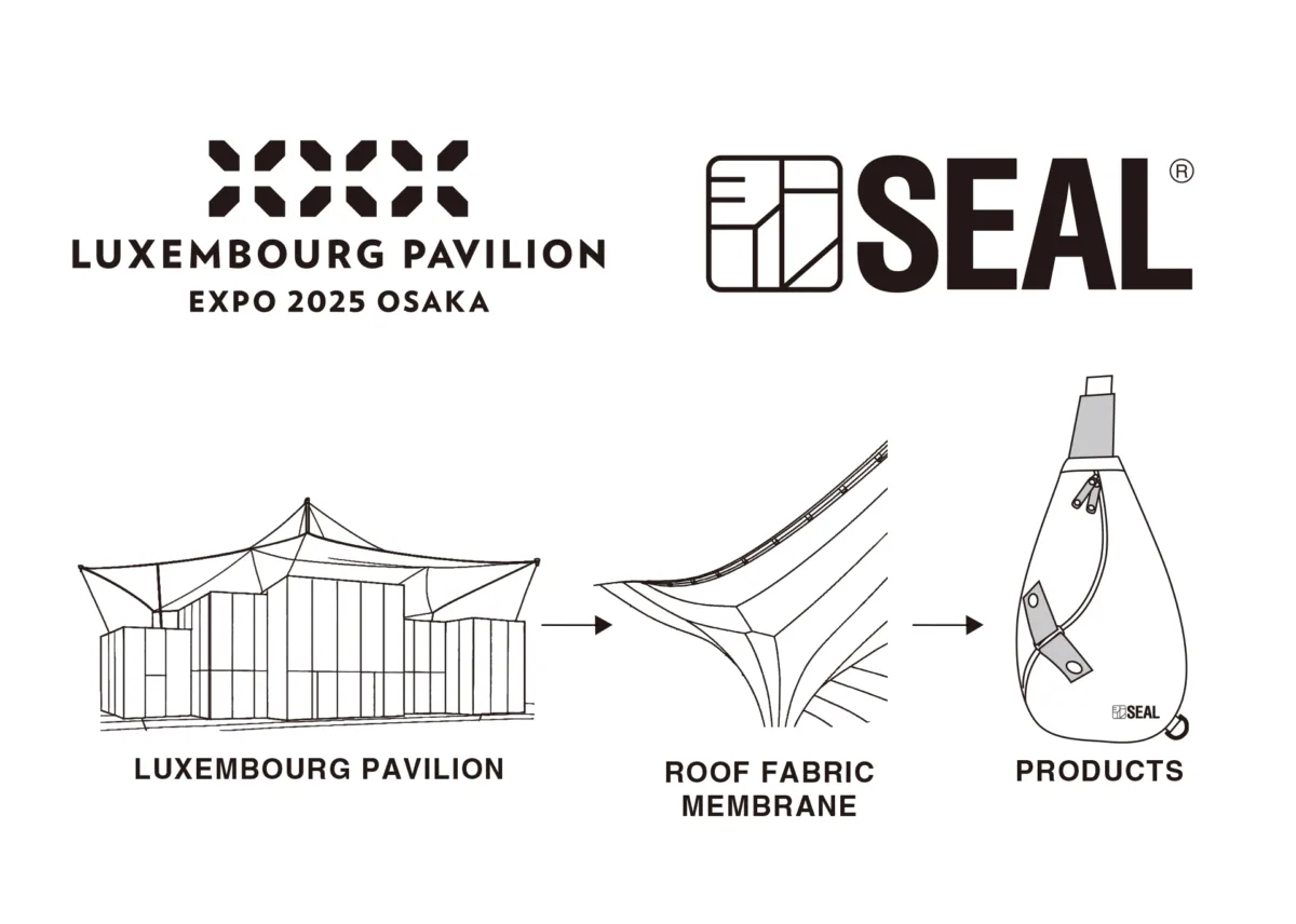 大阪・関西万博の“屋根”がバッグに。「SEAL」が手がける新たな循環
