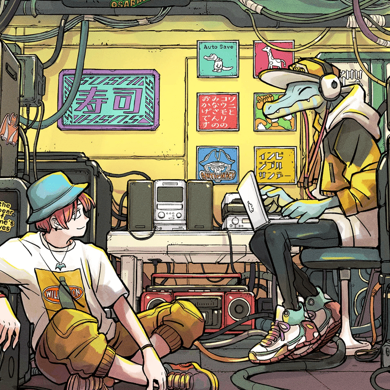 ワニとコウモリが初アルバムをサブスク配信開始 YACA IN DA HOUSEと