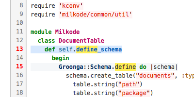 Ruby でソースコード検索エンジンの作り方 〜Milkode の内部実装解説〜