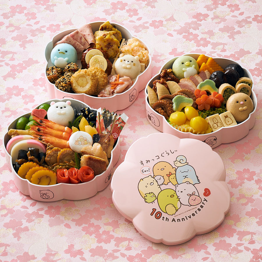 すみっコぐらし』のおせちが予約販売開始 付属の保冷バッグで持ち運び