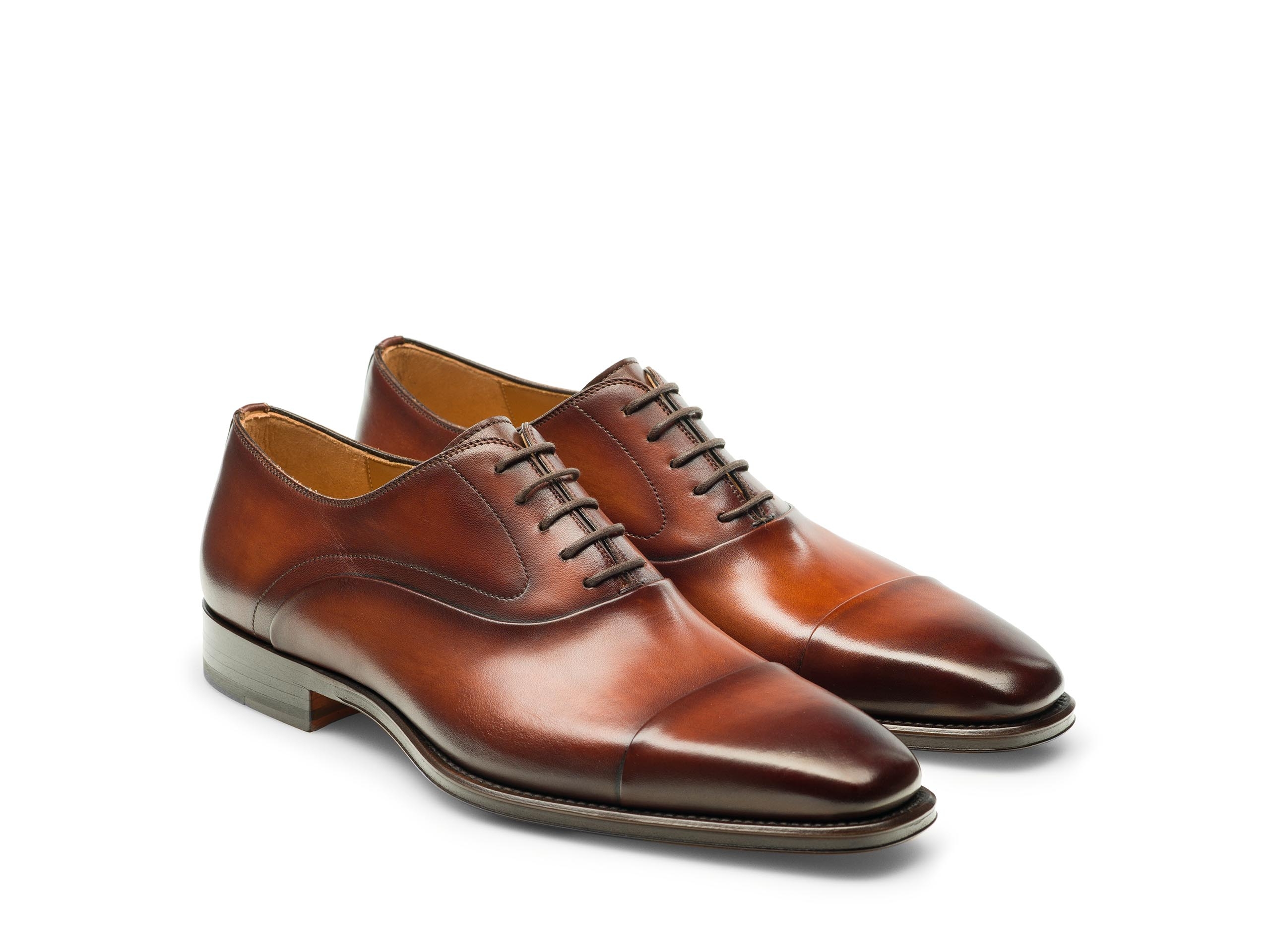 Vista Men's Cap Toe Oxfords | Magnanni