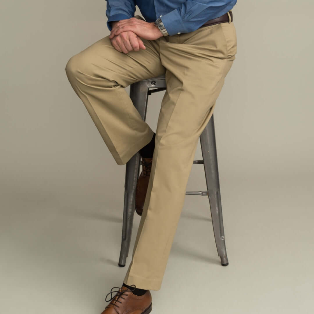 Adaptive Easy-Care Chino Pant with Magnetic Closures