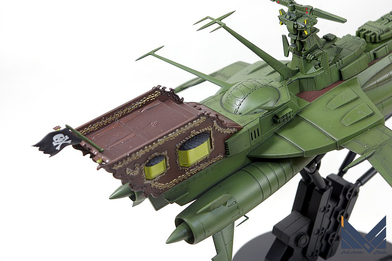 ハセガワ 1/1500 アルカディア号 完成品 HASEGAWA Arcadia | 模型工房M
