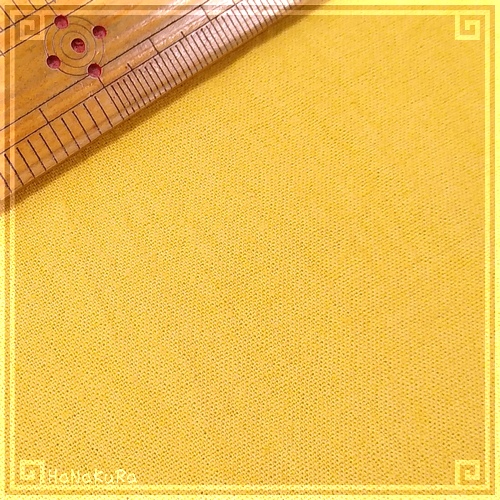 草木染め 生地 菊花(キク) 幅90cm 無地 1m単位 綿100％ 天然染料