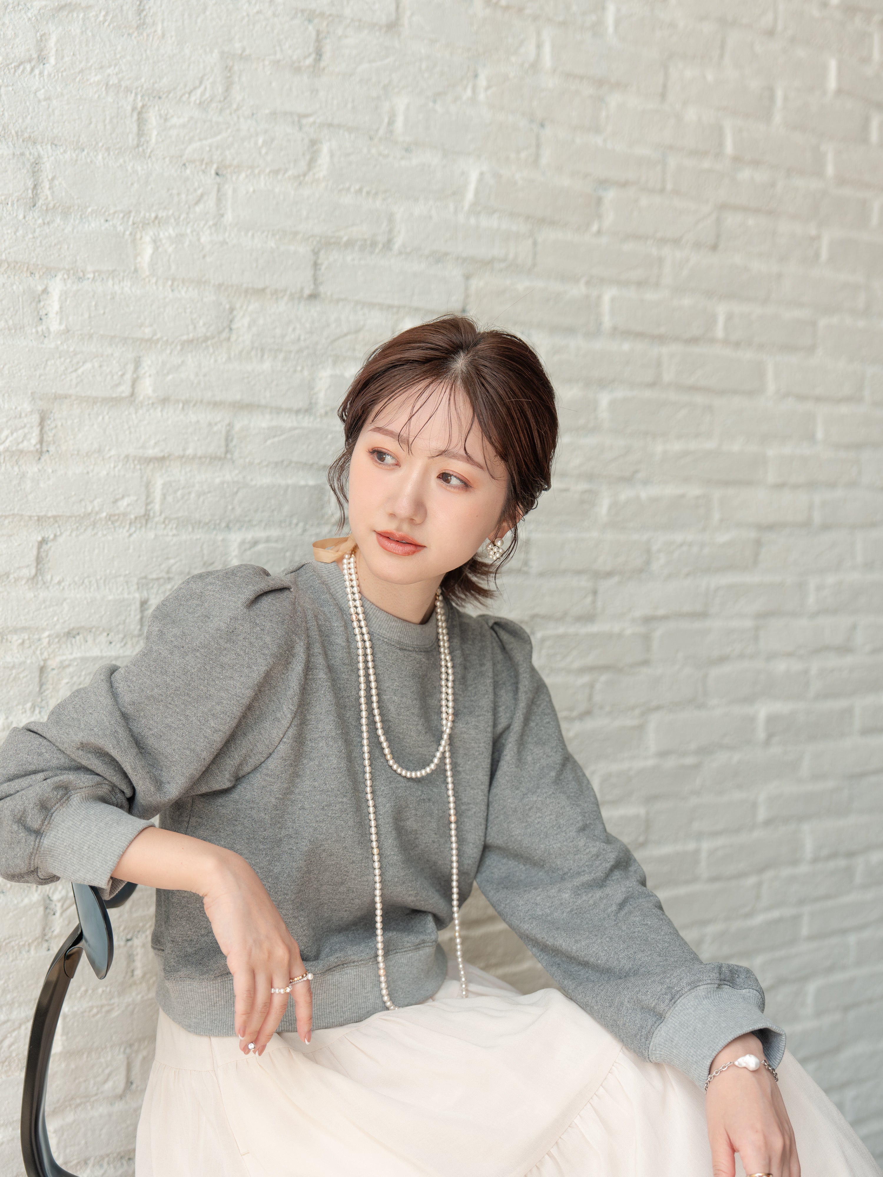 当日発送◎】Maison Echelleコンパクトコットンスウェット コンパクト