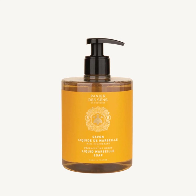 Marseille Liquid Soap - Regenerating Honey 500ml - Panier Des Sens
