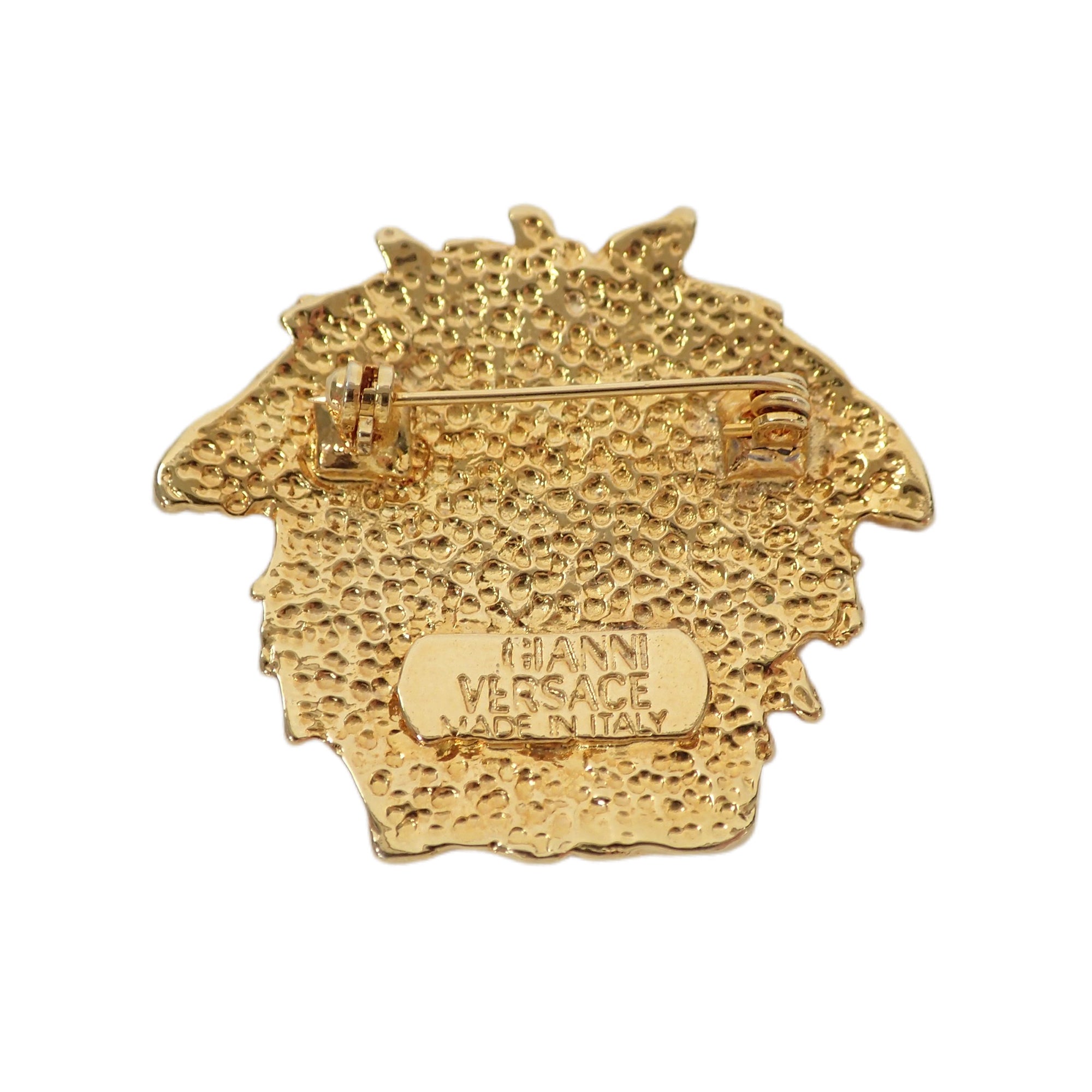 GIANNI VERSACE ジャンニヴェルサーチ メデューサ ブローチ – VINTAGE