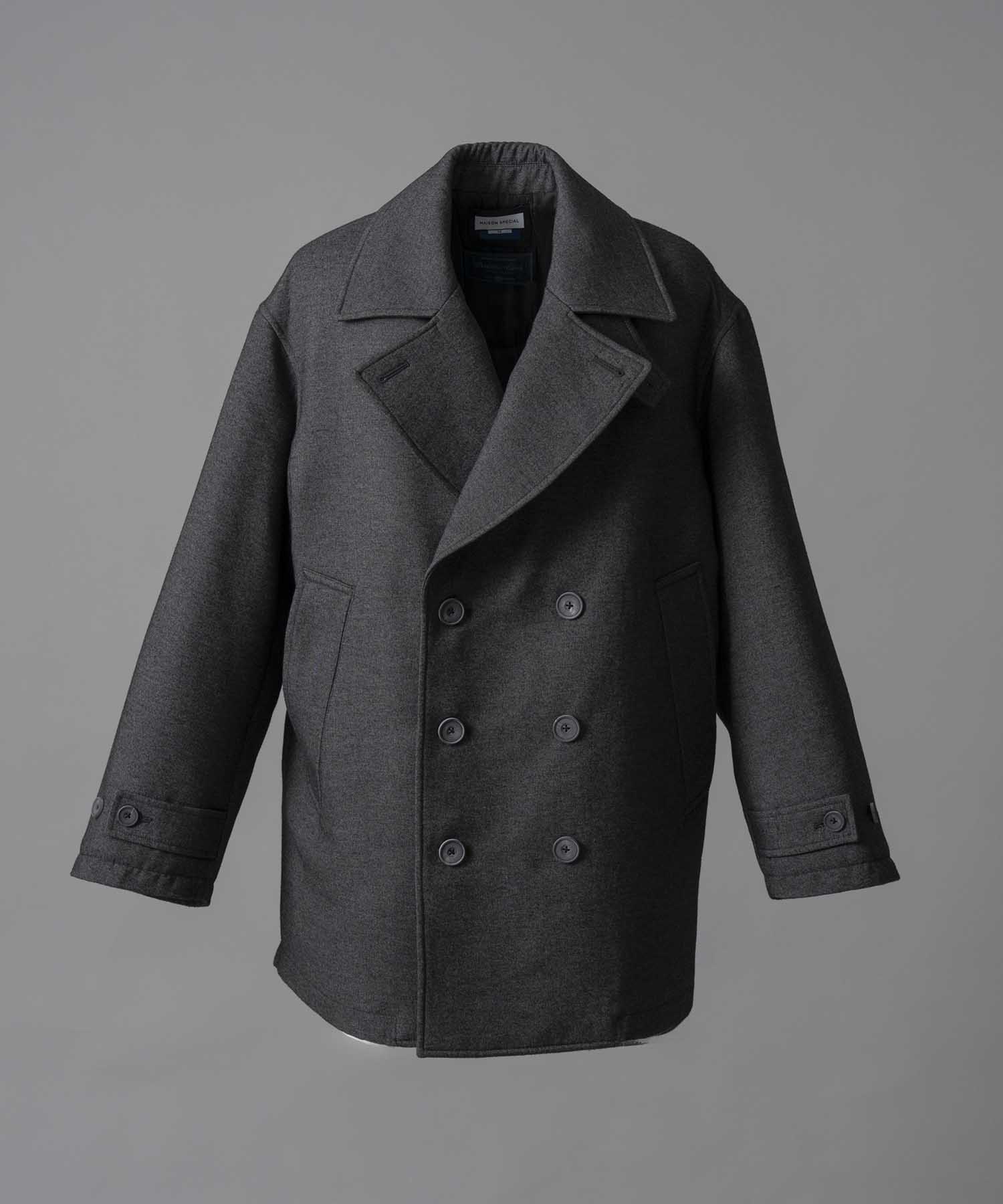 Italian Dead Stock Fabric】Prime-Over Pea Coat