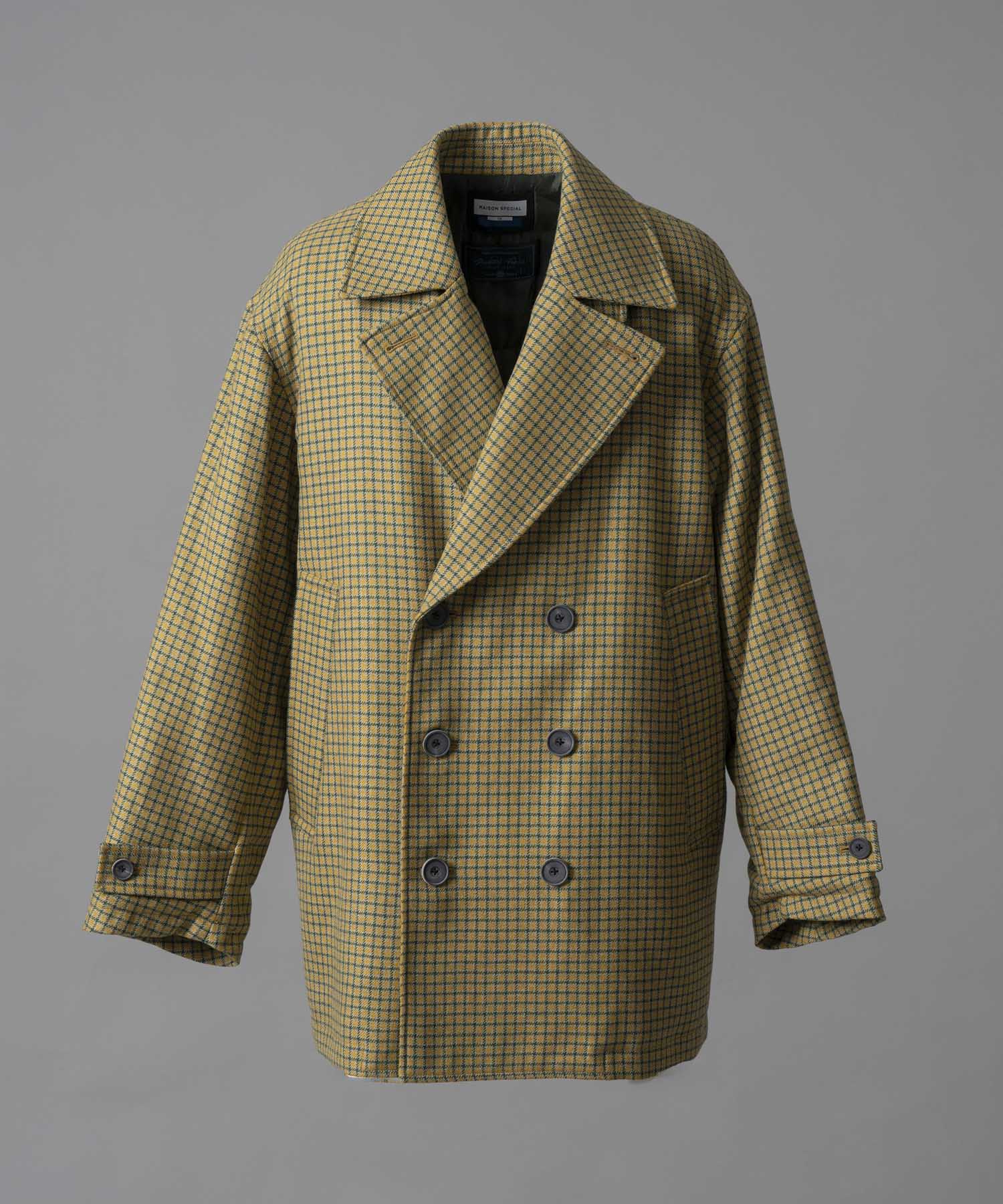 Italian Dead Stock Fabric】Prime-Over Pea Coat