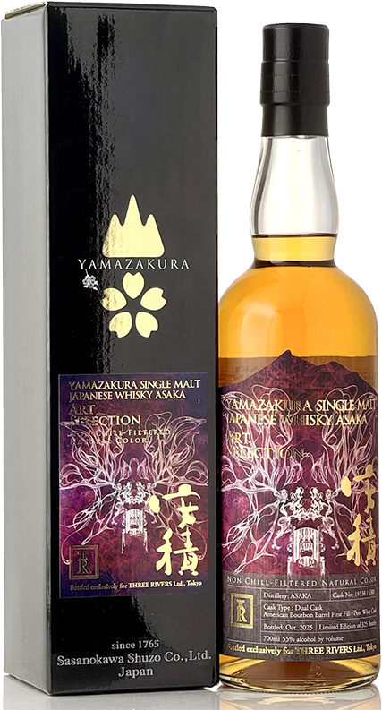 YAMAZAKURA 安積 シングルモルト “ART SELECTION” for Three Rivers