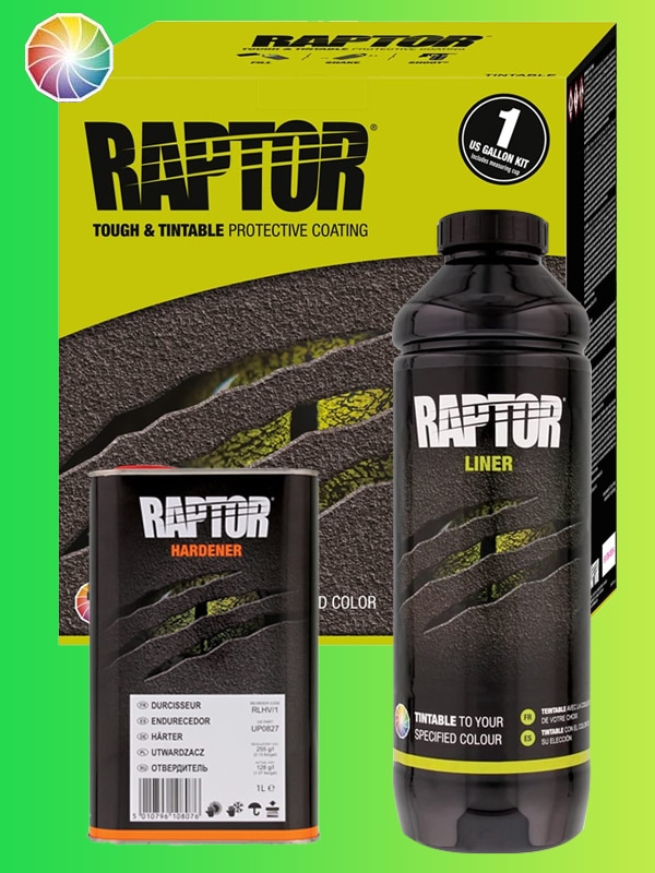 TINTABLE【 1L 】 色替え用 U-POL RAPTOR LINER 正規品 ラプター