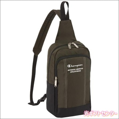 Champion チャンピオン ワンショルダーバッグ カーキ 61214-04KH なら
