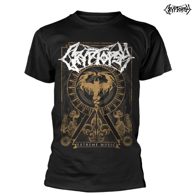 Cryptopsy / クリプトプシー - EXTREME MUSIC Tシャツ(ブラック) | T