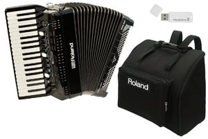 Roland ローランド / V-Accordion FR-4X BK【純正ケース BAG-FR-3