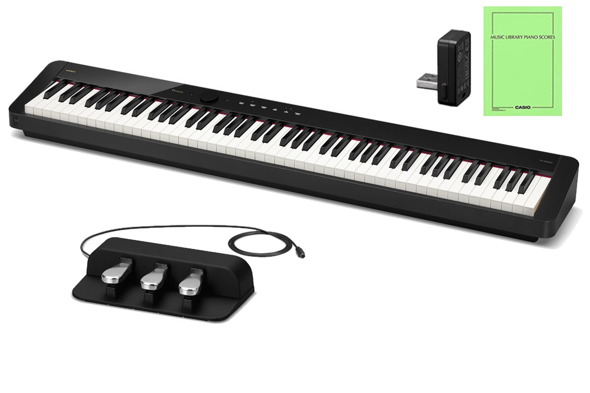 CASIO カシオ / PX-S5000BK【3本ペダル SP-34 セット！】(ブラック